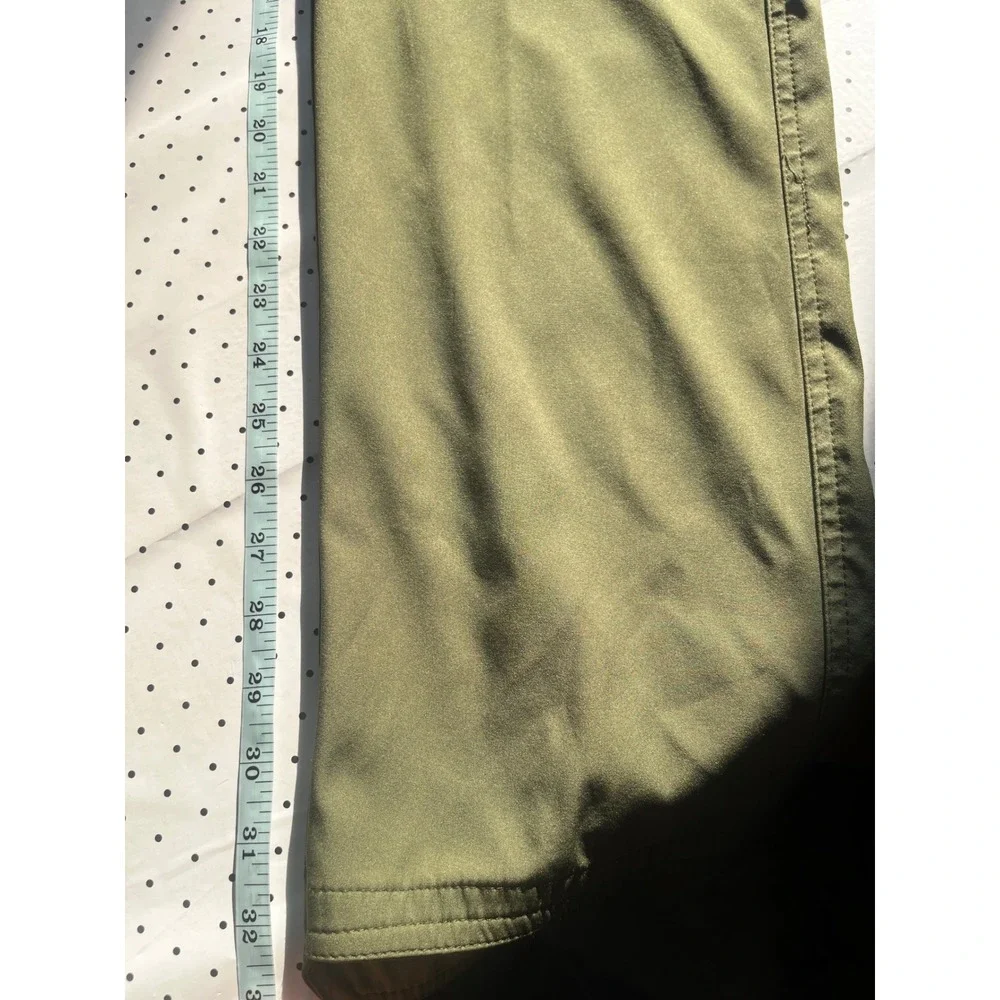 Tactical Series Mens Olive Green Cargo Pants Hiking Outdoor Workwear Size L-33